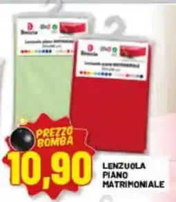 Risparmio Casa Lenzuola piano matrimoniale offerta