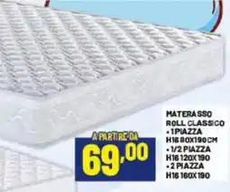 Risparmio Casa Materasso Roll Classico offerta