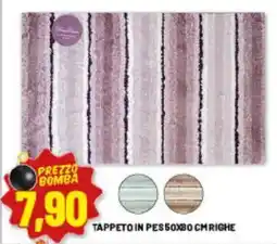 Risparmio Casa Tappeto in pes 50x80 cm righe offerta