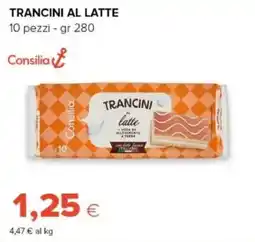 Oasi Trancini al latte Consilia offerta