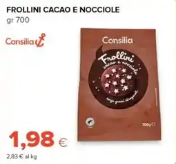 Oasi Frollini cacao e nocciole Consilia offerta