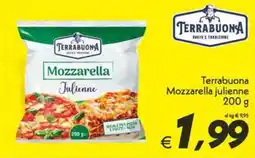 Iper Super Conveniente Terrabuona Mozzarella julienne offerta