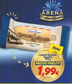Iper Super Conveniente Latteria Soresina Topolino offerta