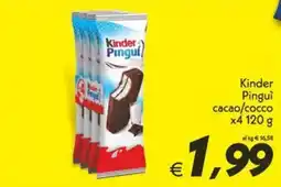Iper Super Conveniente Kinder Pinguì offerta