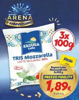 Iper Super Conveniente Ragusa Latte Tris Mozzarella offerta