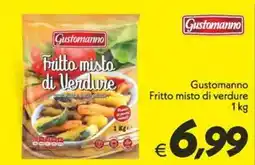 Iper Super Conveniente Gustomanno Fritto misto di verdure offerta