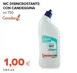 Oasi WC disincrostante con candeggina Consilia offerta