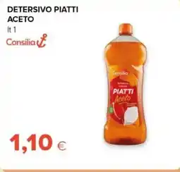 Oasi Detersivo piatti aceto Consilia offerta