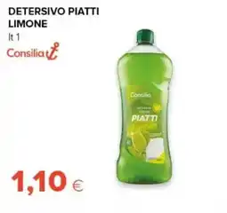 Oasi Consilia Detersivo Piatti Limone offerta