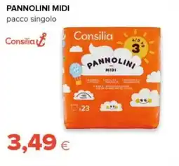 Oasi Pannolini midi Consilia offerta