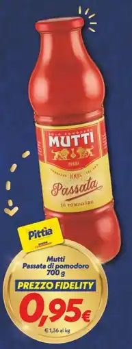 Iper Super Conveniente Mutti Passata di pomodoro offerta
