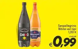 Iper Super Conveniente Sanpellegrino Bibite vari tipi offerta