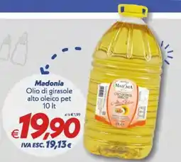 Iper Super Conveniente Madonia Olio di girasole alto oleico pet offerta