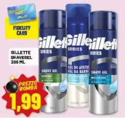 Risparmio Casa Gillette Shave Gel offerta