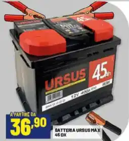 Risparmio Casa Batteria Ursus Max X 45 DX offerta