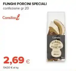 Oasi Funghi porcini speciali Consilia offerta