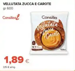 Oasi Consilia Vellutata Zucca e Carote offerta