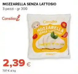 Oasi Mozzarella senza lattosio Consilia offerta