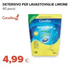 Oasi Consilia pastiglie lavastoviglie limone offerta