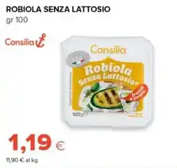 Oasi Robiola senza lattosio Consilia offerta