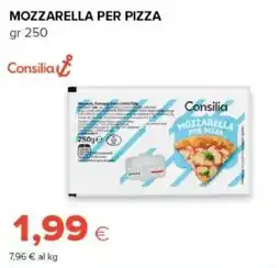Oasi Mozzarella per pizza Consilia offerta
