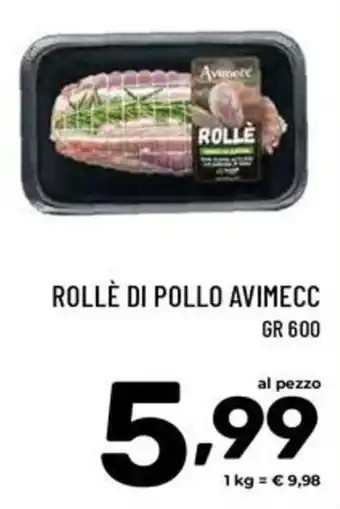 Rollè di pollo Avimecc