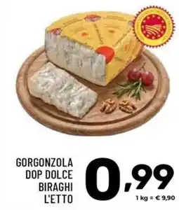 Il Centesimo Gorgonzola Dop Dolce Biraghi offerta