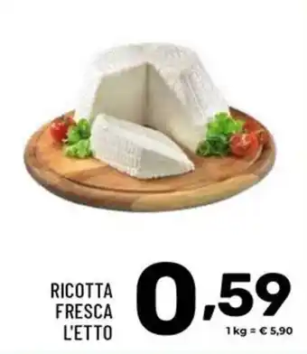 Ricotta fresca l'etto