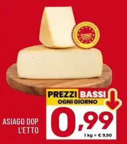 Il Centesimo Asiago DOP offerta