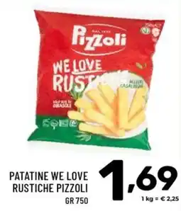 Il Centesimo Patatine we love rustiche Pizzoli offerta