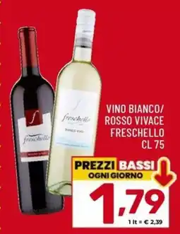 Il Centesimo Vino bianco/rosso vivace Freschello offerta