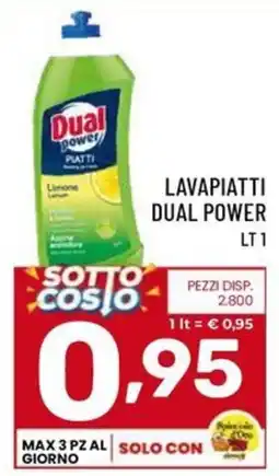 Il Centesimo Lavapiatti Dual Power offerta