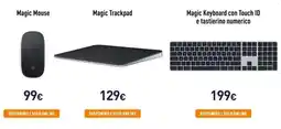 Unieuro Magic Mouse offerta