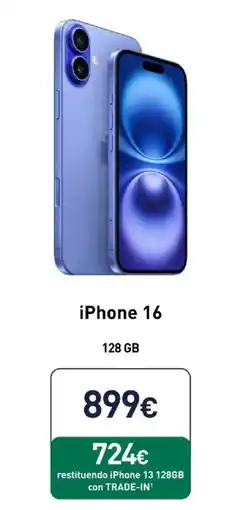 Unieuro iPhone 16 offerta