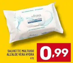 Il Centesimo Salviette multiuso all'aloe vera hydra offerta