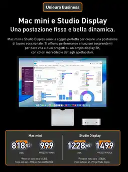 Unieuro Mac mini offerta