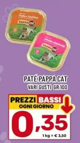 Il Centesimo Paté Pappa Cat offerta
