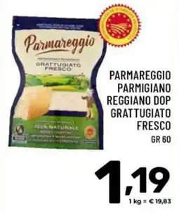 Il Centesimo Parmareggio Parmigiano Reggiano DOP Grattugiato Fresco offerta