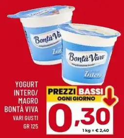 Il Centesimo Yogurt intero/magro Bontà Viva offerta