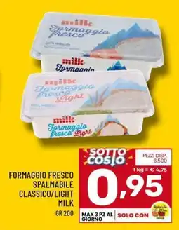 Il Centesimo Formaggio fresco milk offerta