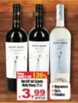 CTS Supermercati Vino rosso del Salento Motte Roma offerta