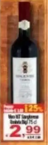 CTS Supermercati Vino NT Sangiovese offerta
