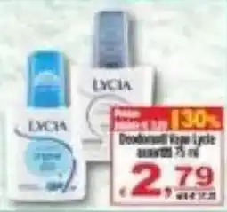 CTS Supermercati Deodorante spray Lycia offerta