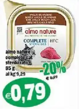 Il Castoro Supermercati almo nature complete cat sterilizzato offerta