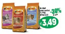 Il Castoro Supermercati Le chat croccantini offerta