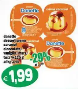 Il Castoro Supermercati Danette dessert creme caramel offerta