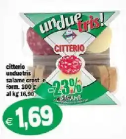 Il Castoro Supermercati undue tris! citterio offerta