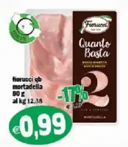 Il Castoro Supermercati Fiorucci quanto basta mortadella offerta