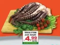 CTS Supermercati Tentacoli di totano offerta