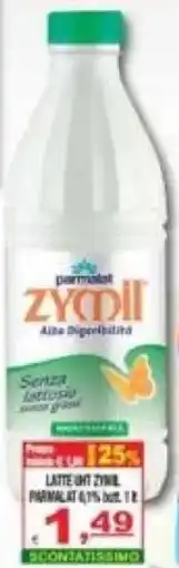 CTS Supermercati Zymil latte UHT offerta